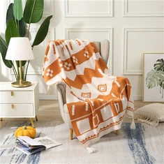 Cobertor de malha de algodão